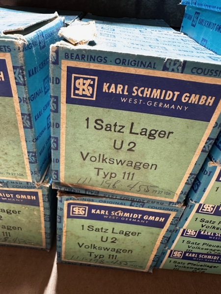 111198455  NOS Hauptlagersatz STD/-0,5 18-22kW (VW Käfer 25-30PS) Bund 24mm